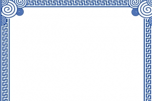 中国风框高清PNG透明装饰元素边框设计素材免费下载
