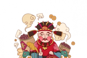 小年送灶神丰收