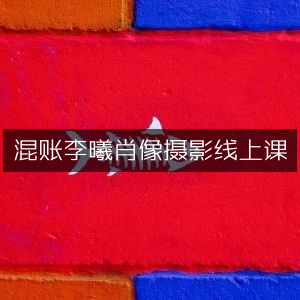李曦肖像摄影线上课程精讲