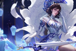 王者荣耀露娜-瓷语鉴心4k壁纸3840x2160
