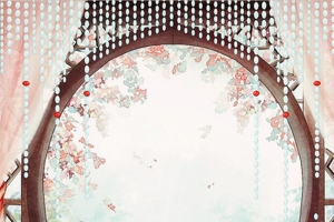 简约古典背景图