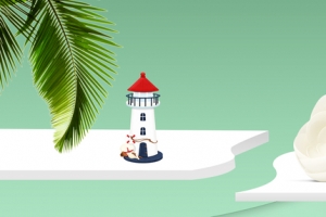 天猫淘宝促销季拼接绿色banner