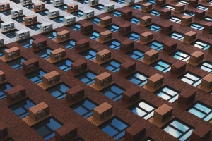 建筑 窗户 反射 建筑 立面 4k壁纸 3840x2160