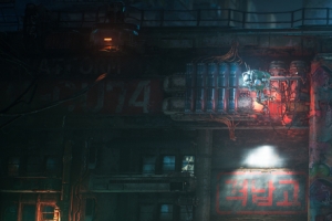 《The Ascent The Back Streets》3840x1080双屏游戏壁纸