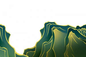 中国风国潮山水插画素材