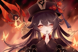 双手合十可爱胡桃4K壁纸3840x2160
