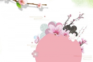 桃花中国风淘宝主图