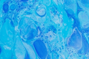 油漆 蓝色 水彩 斑点 4k壁纸 3840x2160