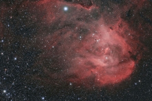 星系 星云 恒星 眩光 空间 红色 4k壁纸 3840x2160