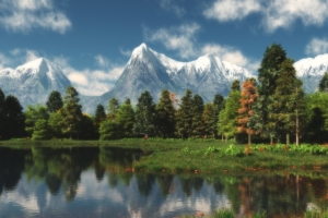 山边风景4K壁纸