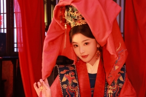 古风新娘孔雪儿 4K壁纸 3840x2400