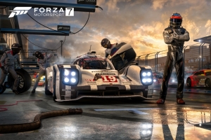 《极限竞速7(Forza Motorsport 7)》更换轮胎4k壁纸