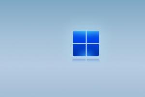 微软win11系统默认浅蓝色5k壁纸5120x2880