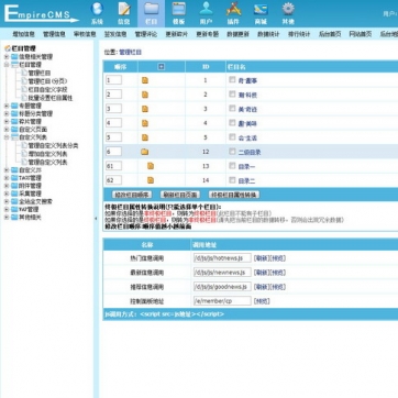 个人博客&资讯图片站源码，帝国CMS自适应HTML5模板后台功能