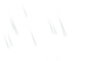 水滴漂浮