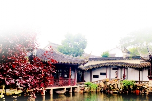 古镇旅游banner图背景