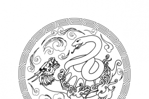 四神纹样之玄武