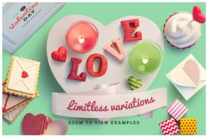 各种场景的蛋糕壁纸