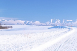 冰天雪地风景