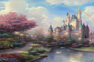 油画背景图