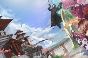 dva守望先锋可爱带鱼屏壁纸3440x1440