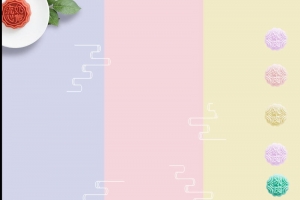 中秋节月饼促销背景素材