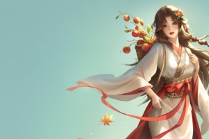 完美世界火灵儿3440x1440带鱼屏壁纸