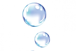 矢量动态水泡气泡水珠