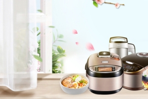 双11电饭煲促销季温馨家居banner