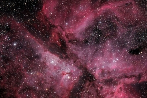 星云 恒星 昴星团 太空 粉红色 4k壁纸 3840x2160