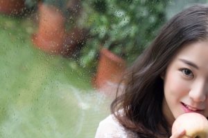宁宁可爱美女写真3440x1440壁纸