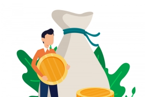 商务风金融理财元素