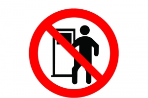 中国风禁止入内标识PSD分层高清PNG透明免扣设计素材免费下载