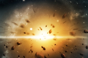 科幻酷炫爆炸星际banner