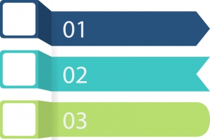 数字彩色边框举例PNG图片