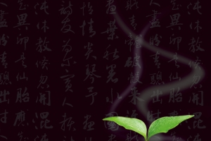 黑色大气茶文化背景素材