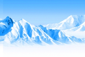 冰川海报banner背景