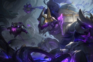 英雄联盟腐化禁魔石像茂凯 8K/4K高清游戏壁纸7680x4320免费下载