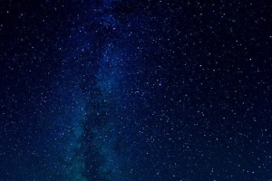蓝色星空高清背景素材