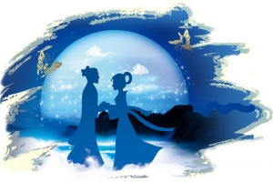 浪漫七夕牛郎织女相会