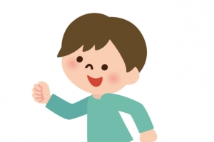 手绘卡通小人卡通小人图片 跑步
