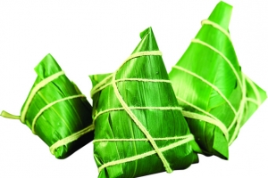 绿色粽子食物天然