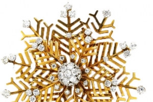 金色雪花