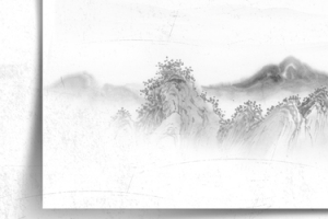 中国古风水墨风格淘宝海报banner