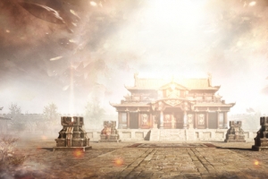 游戏页面场景环境渲染