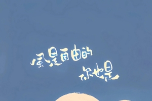 风是自由的你也是 4K手机壁纸