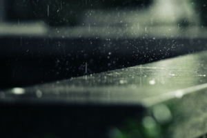 下雨青石板复古背景素材