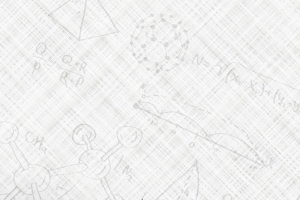 矢量简约卡通插画科学演讲海报背景