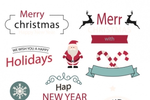 圣诞节创意标签