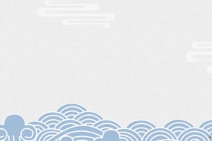 手绘孔子简约电商Banner